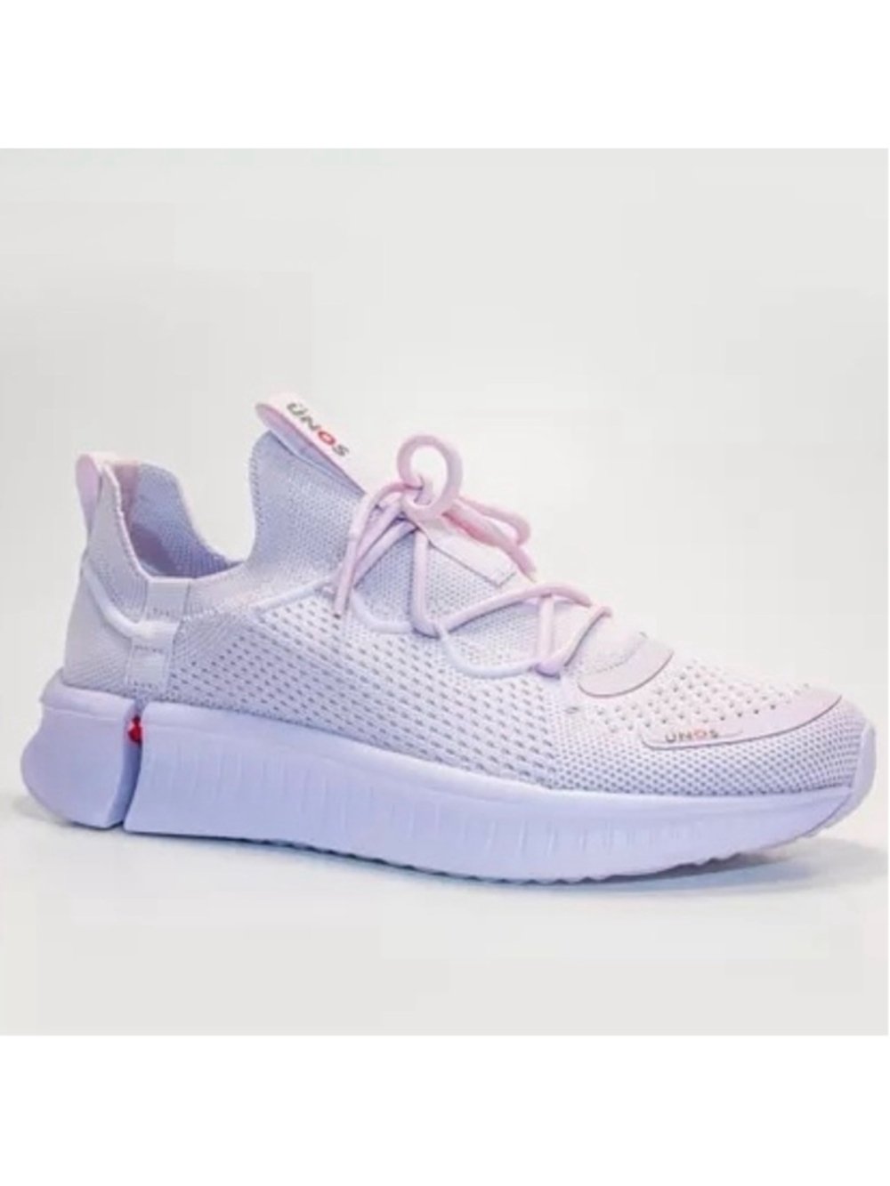 On Cloud Inspired Lavender Platform Knit Sneakers | Athleisure Chic